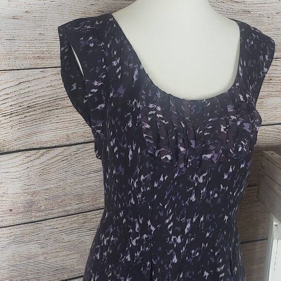 Ann Taylor LOFT Abstract Sheath Dress Size 0 - Picture 2 of 4